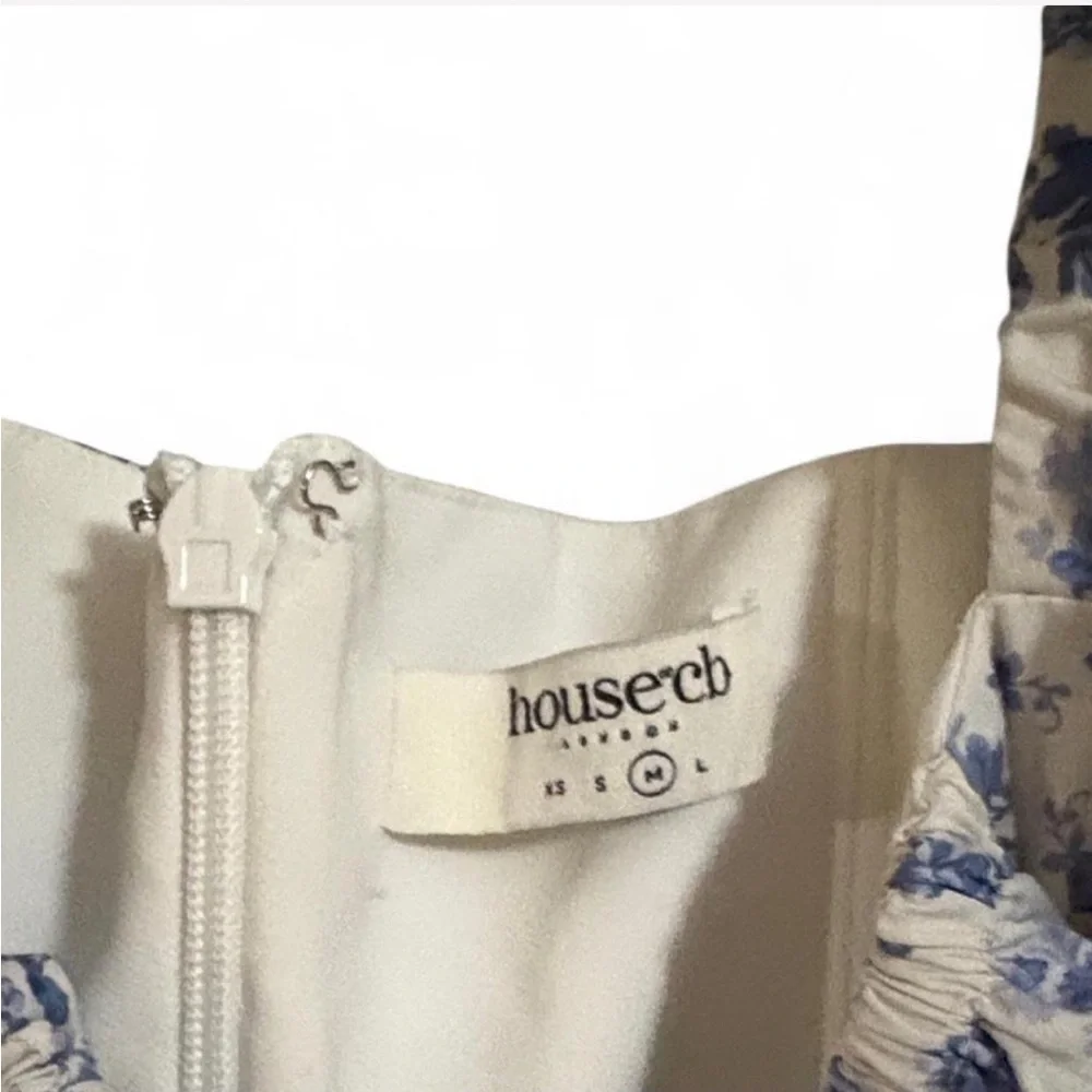 House of CB Tallulah Floral Midi Dress Size Medium - Picture 4 of 8